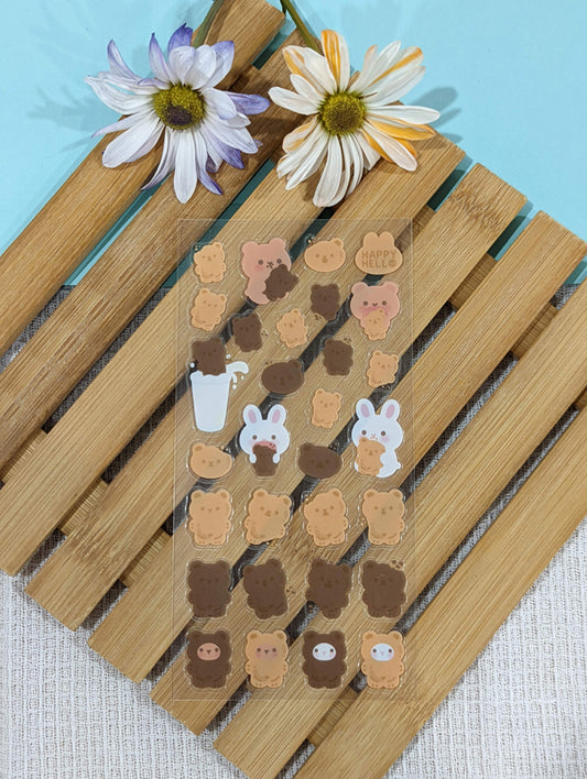 GRAHAM CRACKERS STICKER SHEET