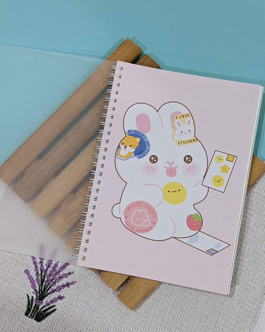 UNUSED STICKER CLUB MEMBER REUSABLE STICKER BOOK