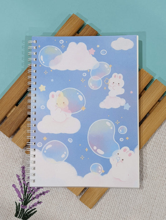 BUBBLE SKY REUSABLE STICKER BOOK