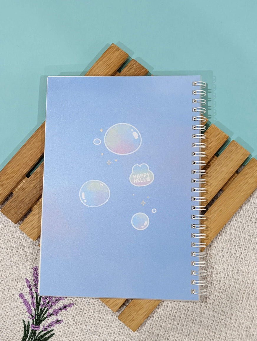 BUBBLE SKY REUSABLE STICKER BOOK