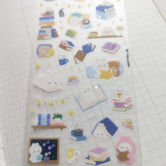 LATE NIGHT READER STICKER SHEET