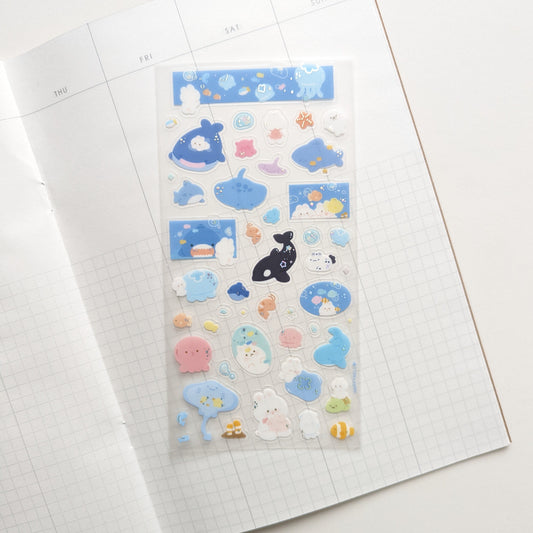 AQUARIUM STICKER SHEET