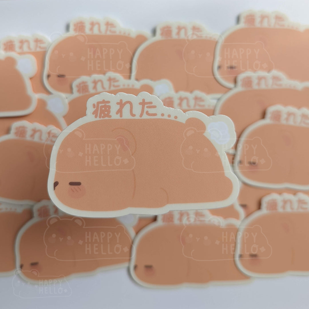 TIRED! HOSHI DIECUT STICKER