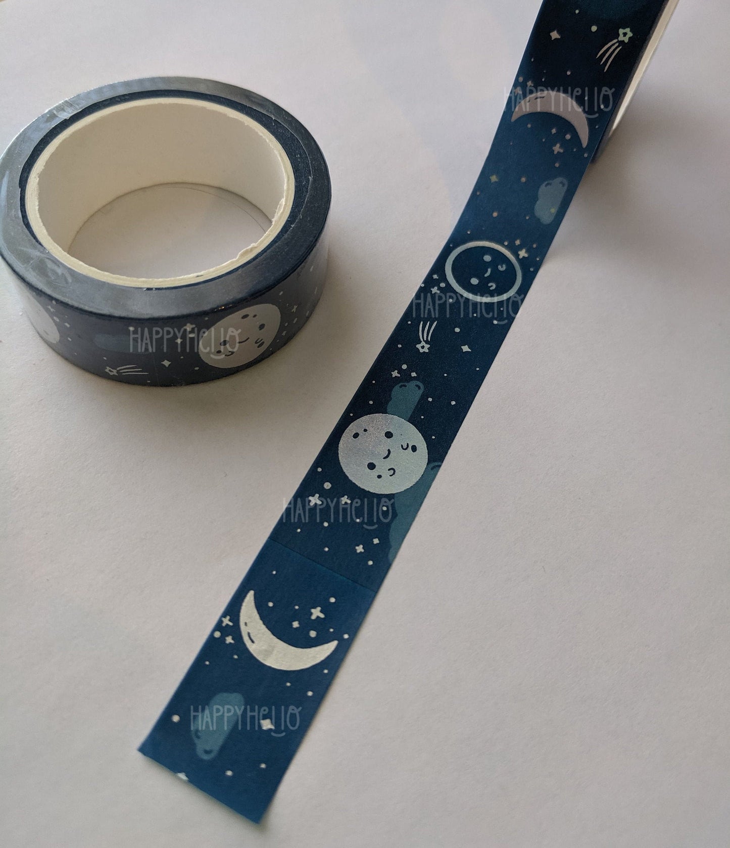 MOON PHASES (HOLO FOIL) WASHI TAPE