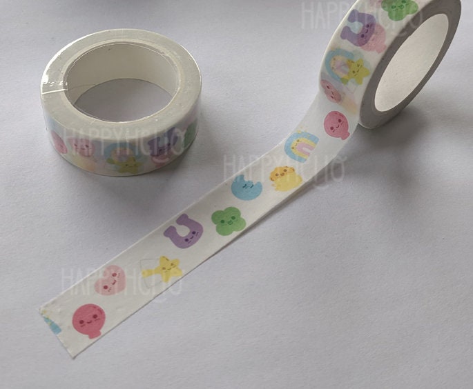 MAGICAL RAINBOW SHAPES WASHI TAPE