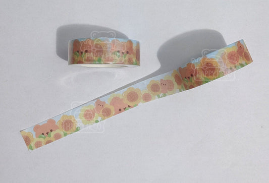 HOSHI'S SUNFLOWER GARDEN WASHI TAPE