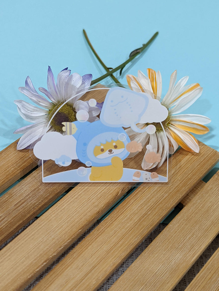 THE AQUARIUM CLEAR STICKER