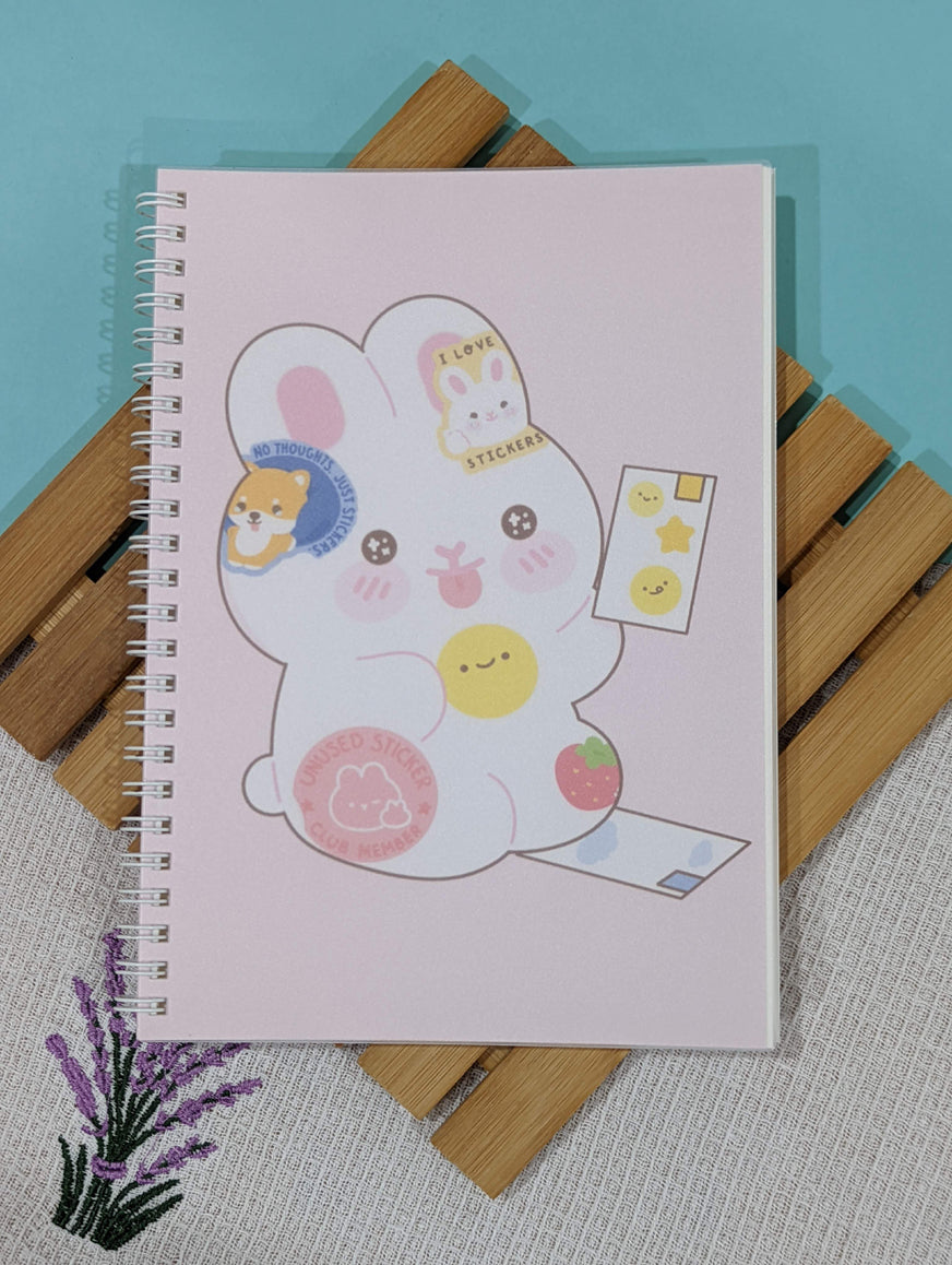 UNUSED STICKER CLUB MEMBER REUSABLE STICKER BOOK