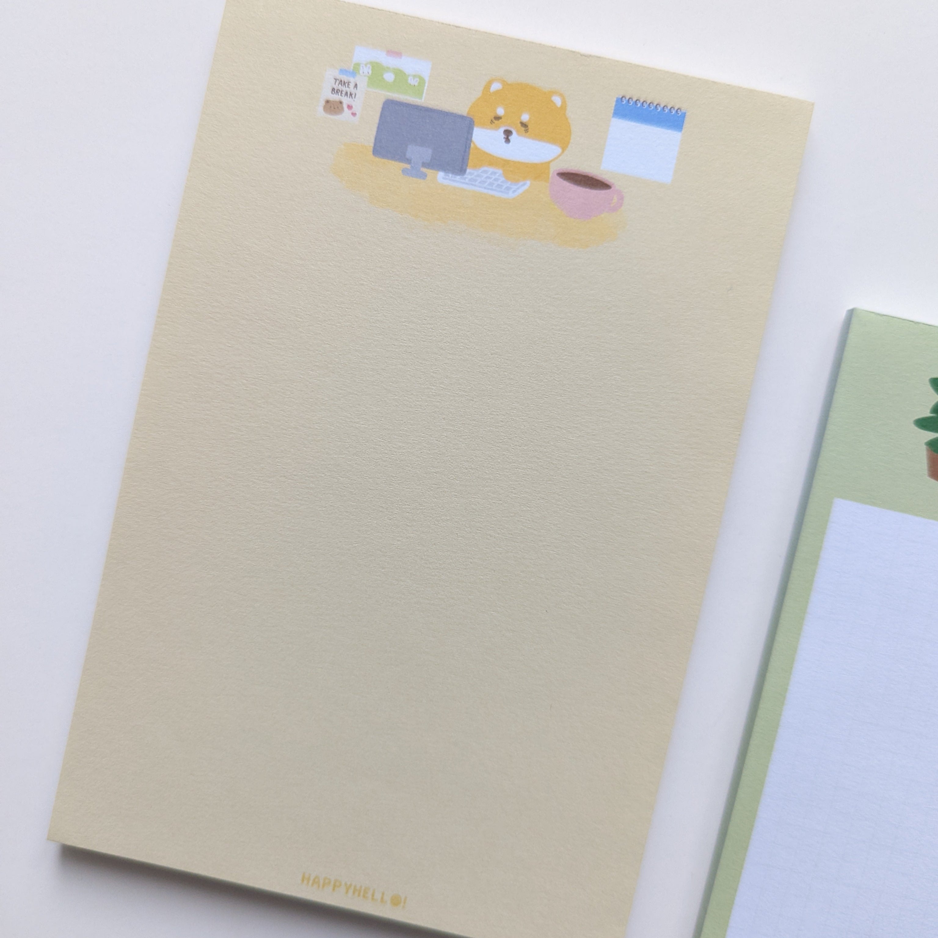 WORKING HARD OR HARDLY WORKING MEMO PAD