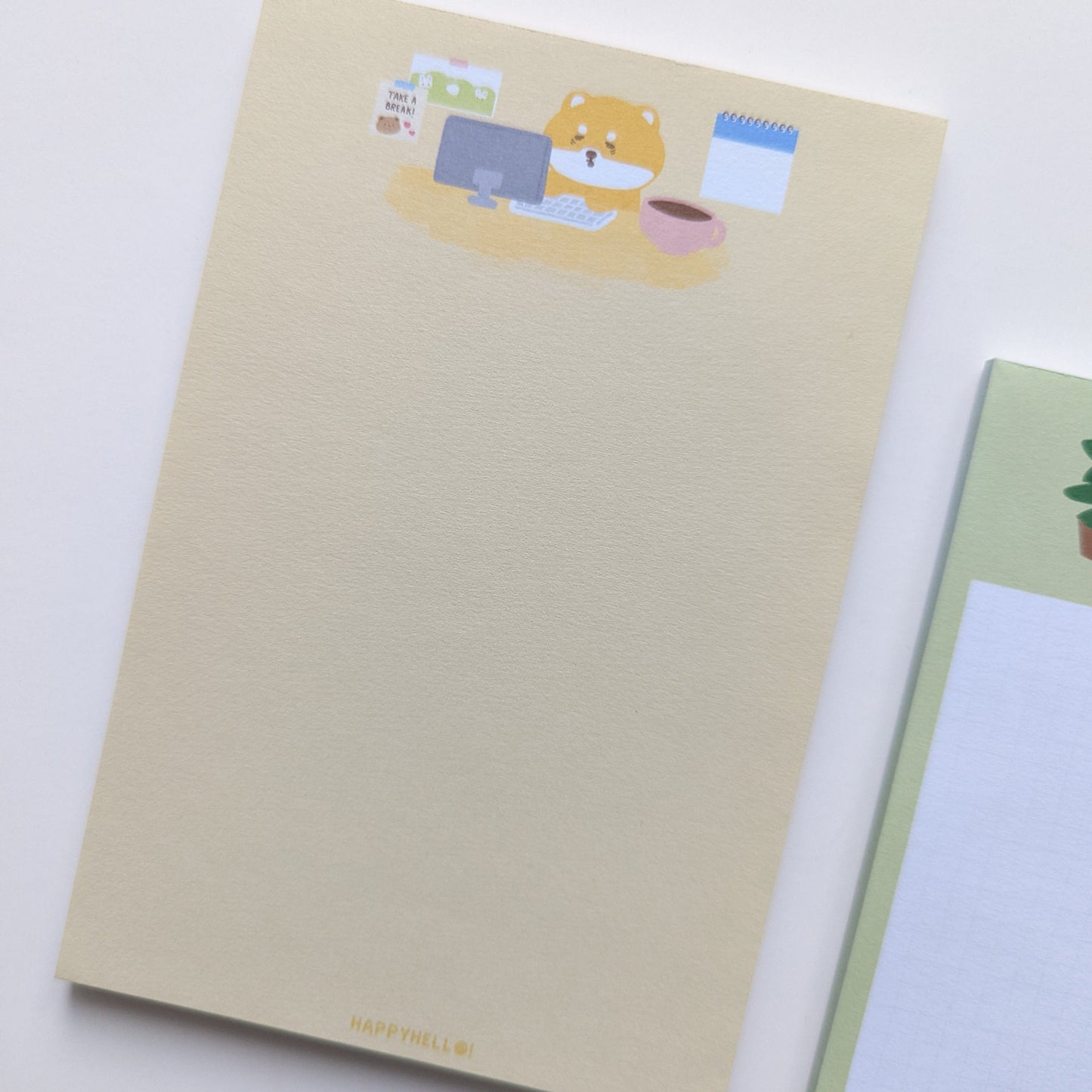 WORKING HARD OR HARDLY WORKING MEMO PAD