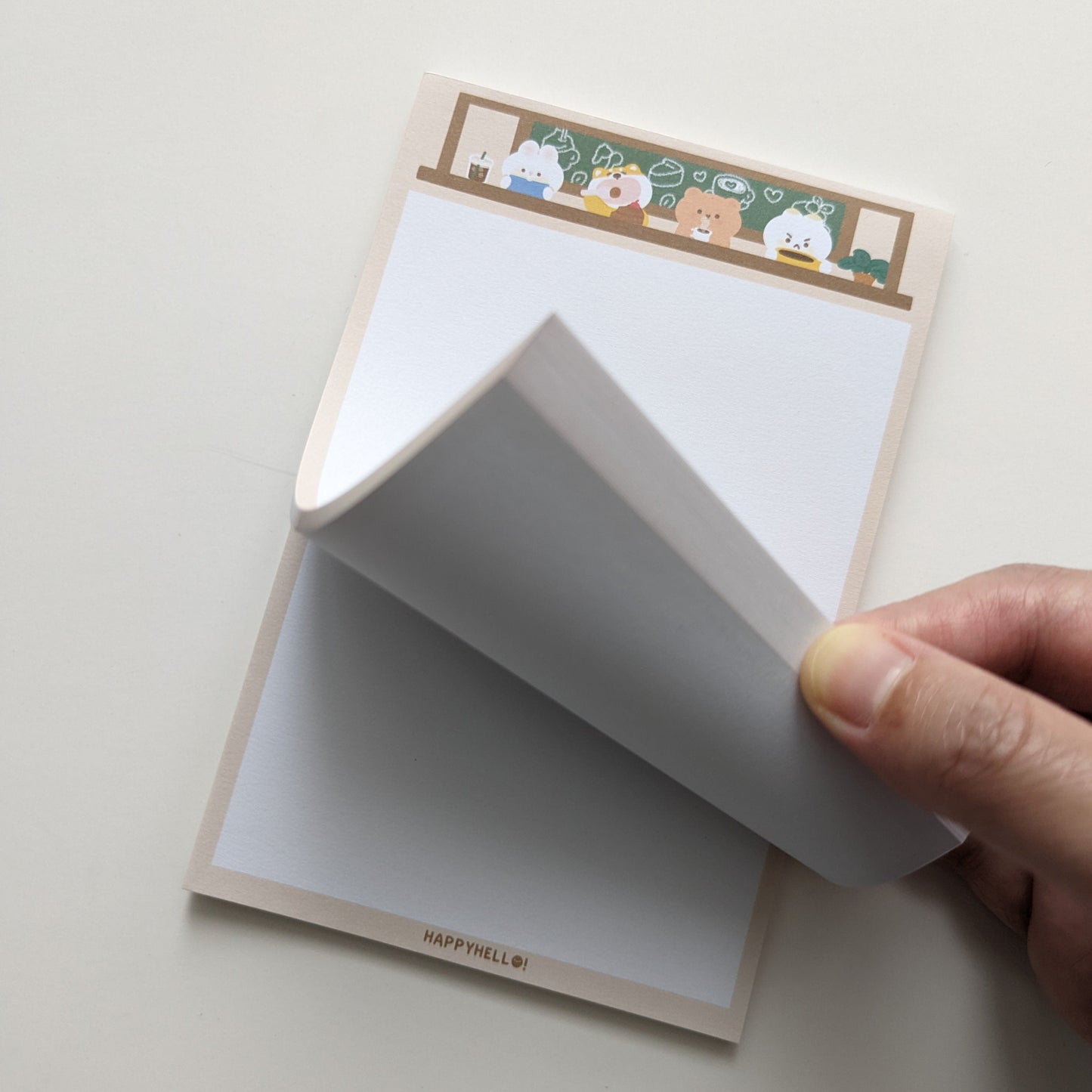 HAPPY CAFE MEMO PAD