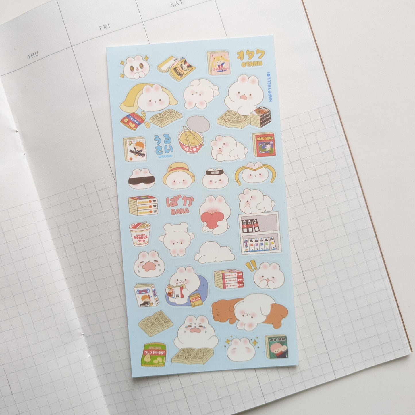 OTAKU MODE STICKER SHEET