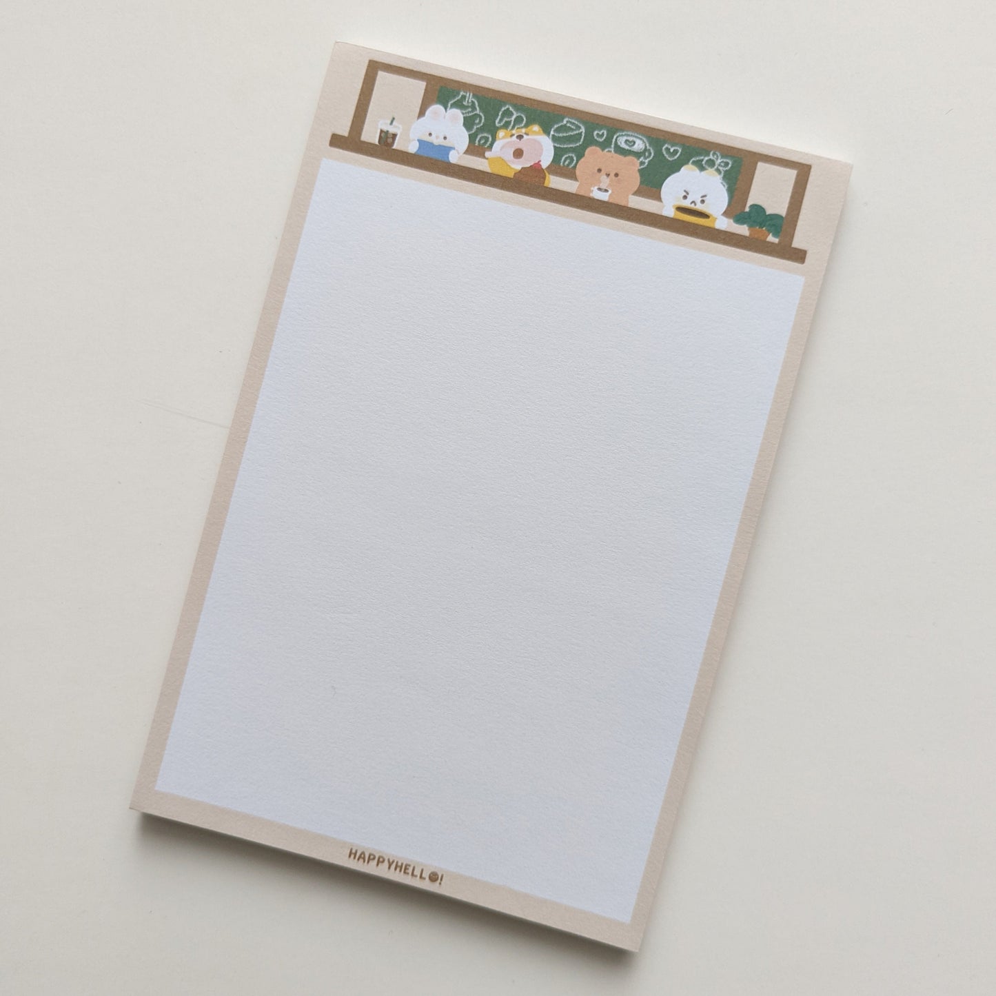 HAPPY CAFE MEMO PAD