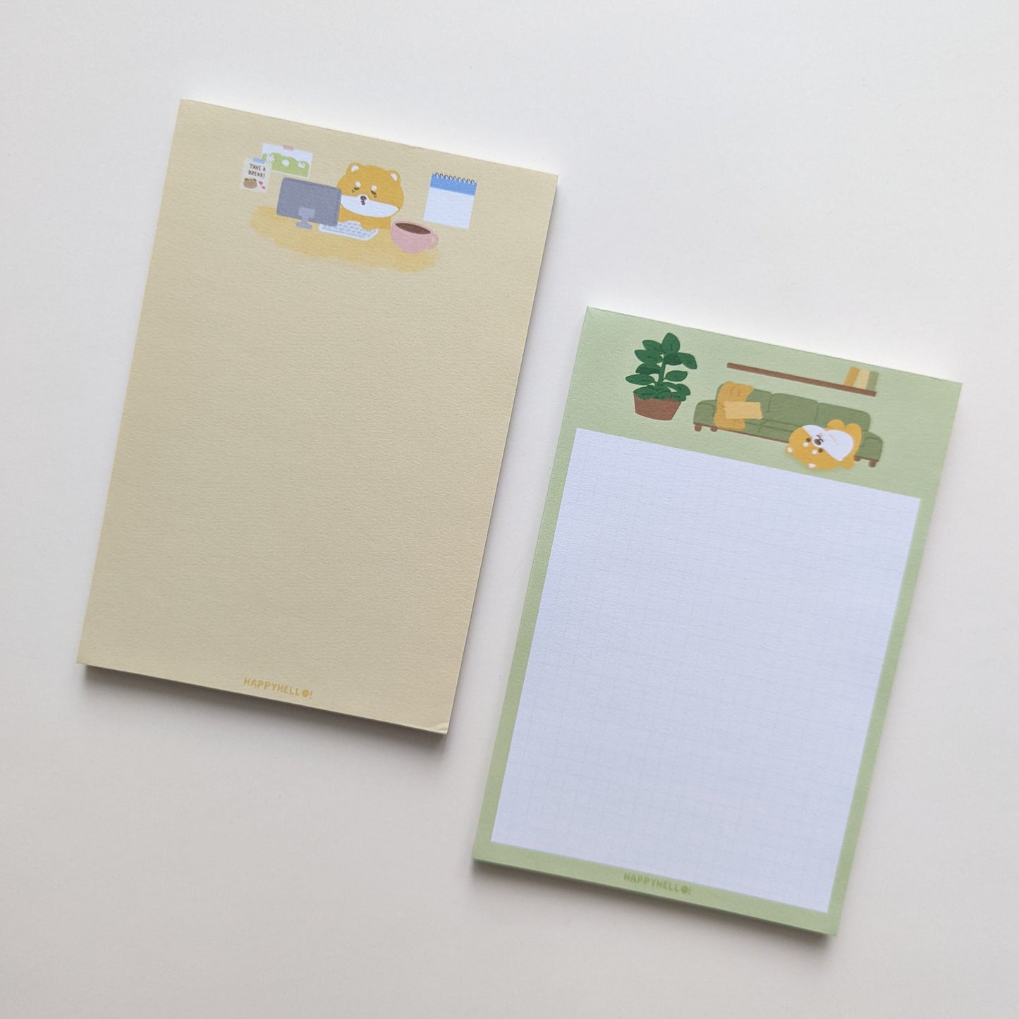 WORKING HARD OR HARDLY WORKING MEMO PAD