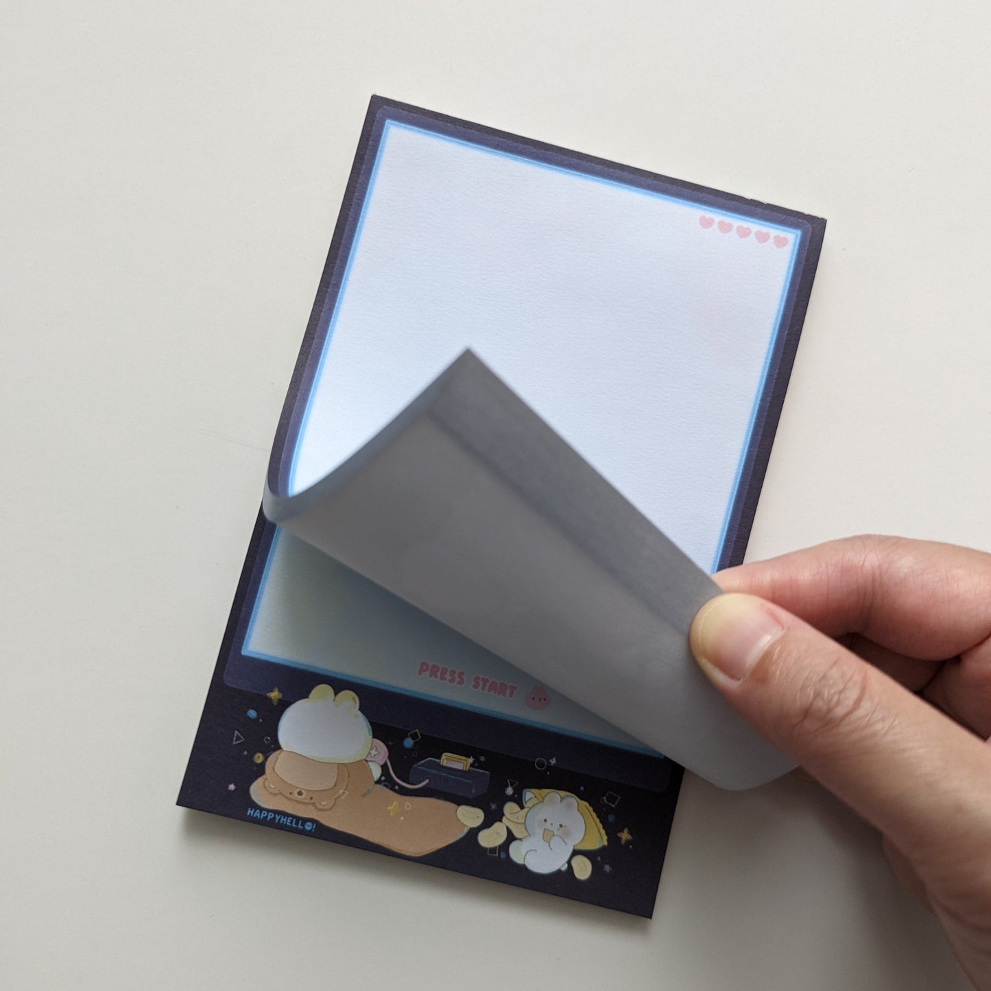 PRESS START! MEMO PAD