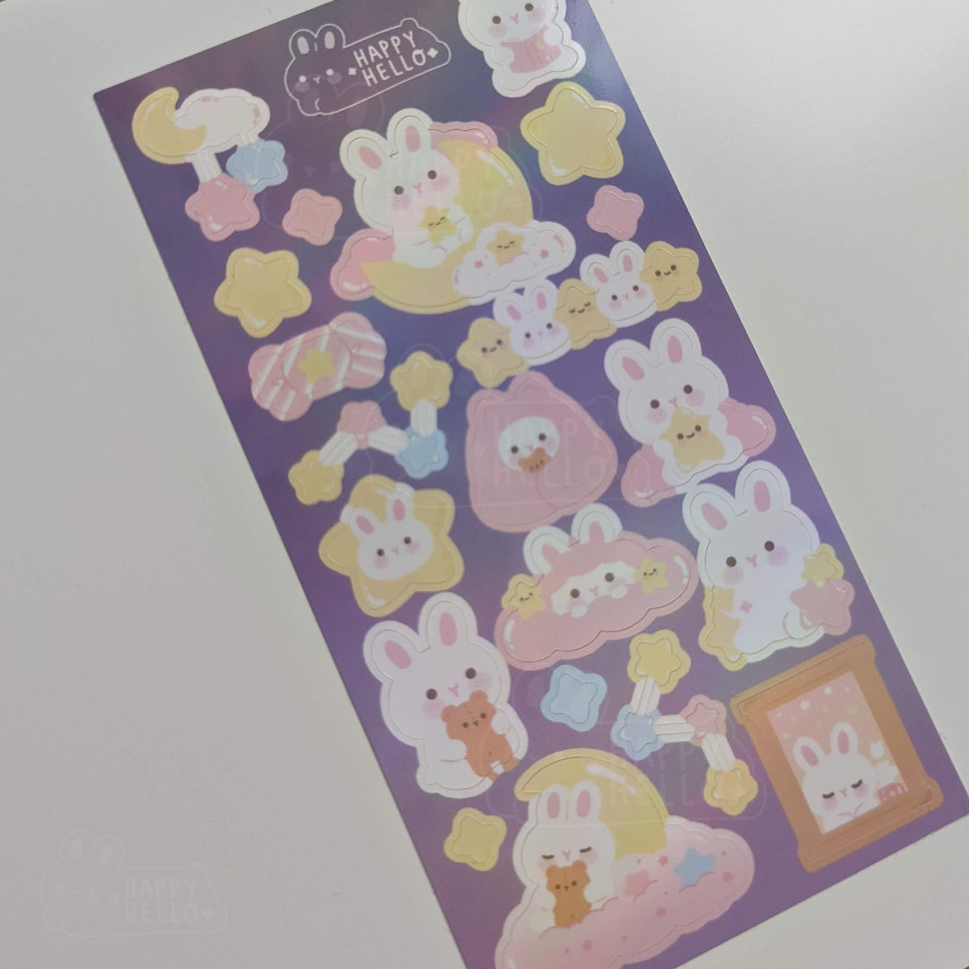 GOODNIGHT BUN STICKER SHEET