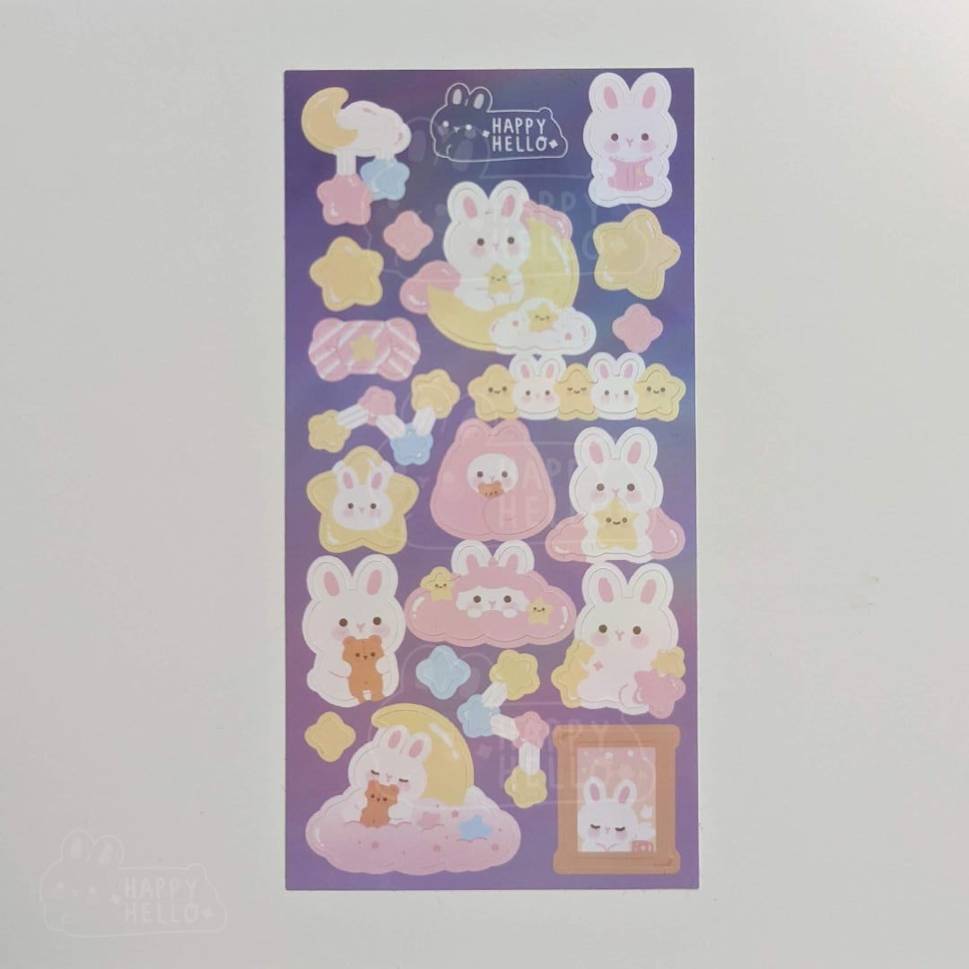 GOODNIGHT BUN STICKER SHEET