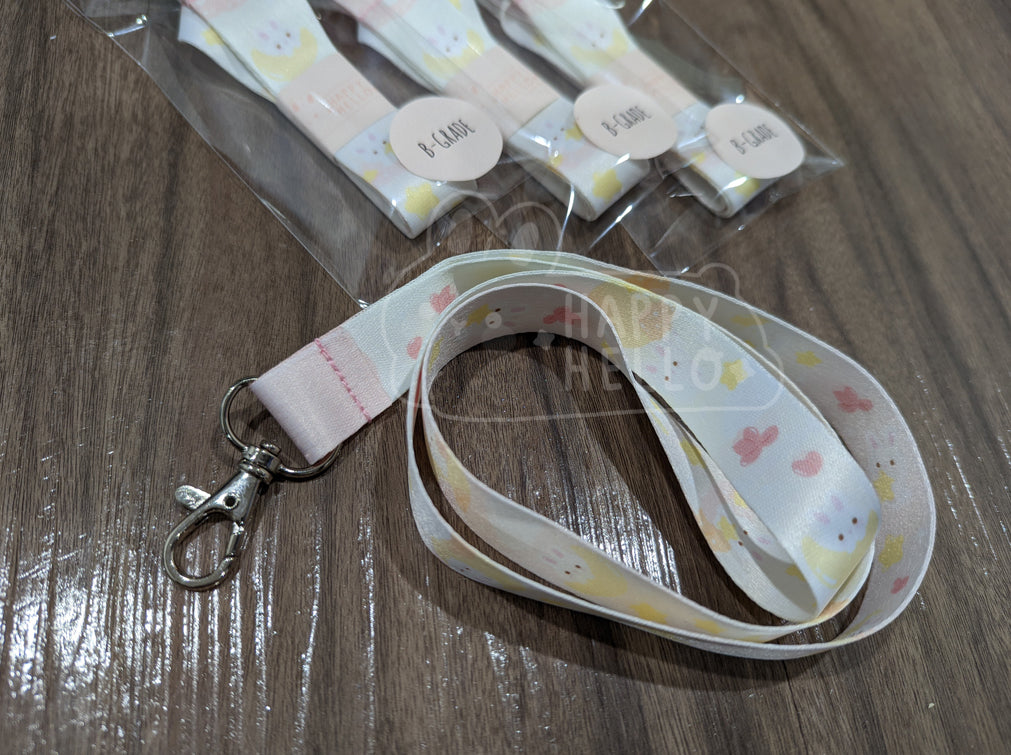 MOON BUNNY LANYARD