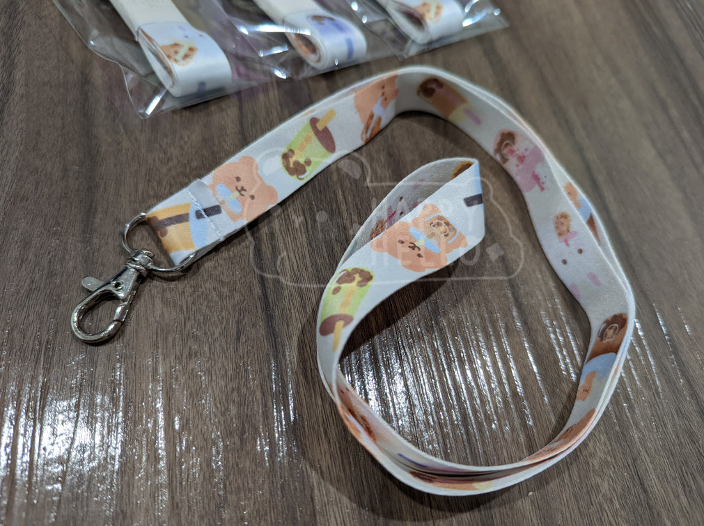 BOBA TIME LANYARD