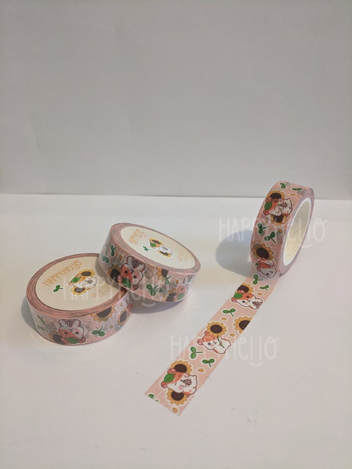CHUBBY HAMSTERS WASHI TAPE