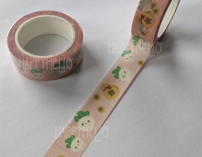 TURNIPS & BELLS WASHI TAPE