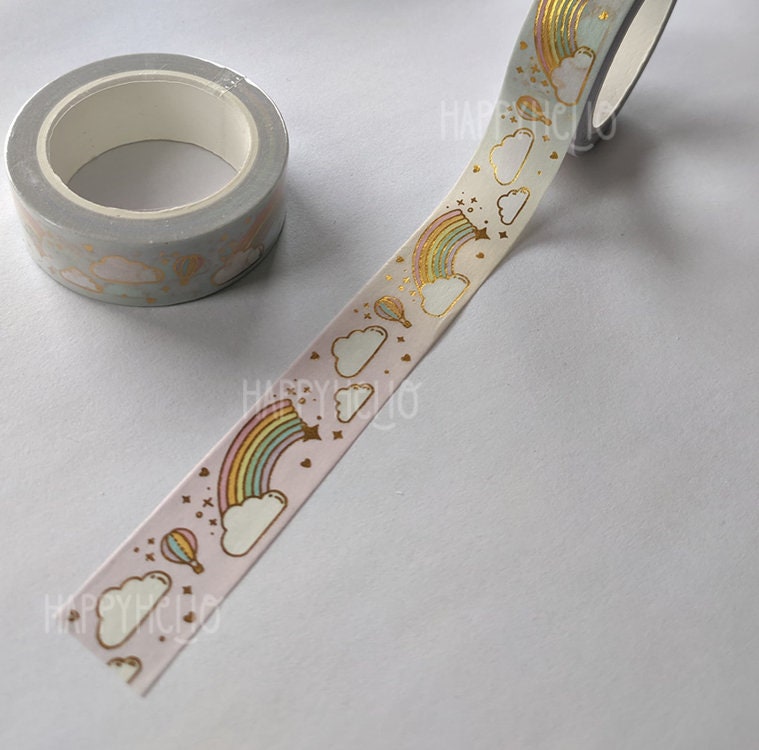 COTTON CANDY SKY (GOLD FOIL) WASHI TAPE