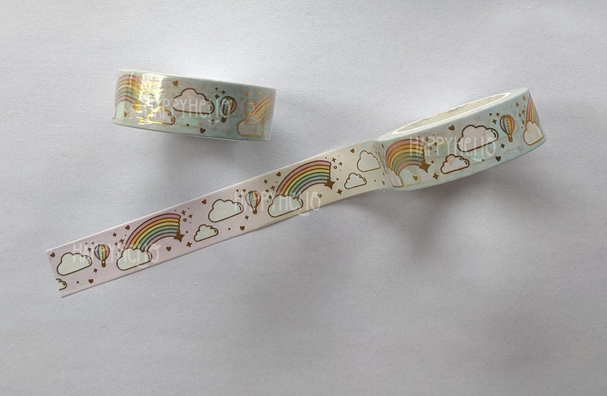 COTTON CANDY SKY (GOLD FOIL) WASHI TAPE