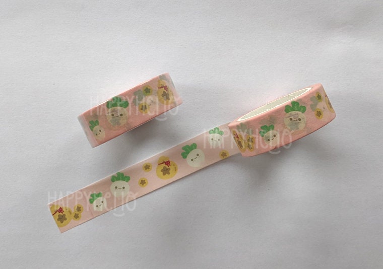 TURNIPS & BELLS WASHI TAPE