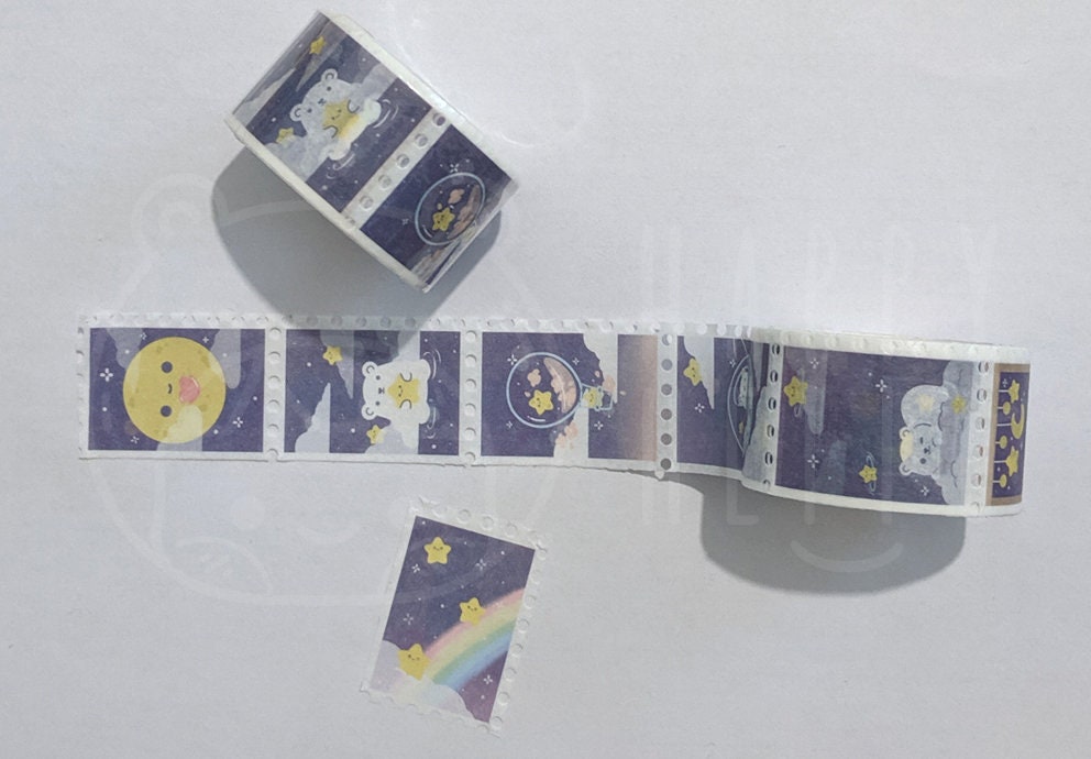 STARRY NIGHT STAMP WASHI TAPE