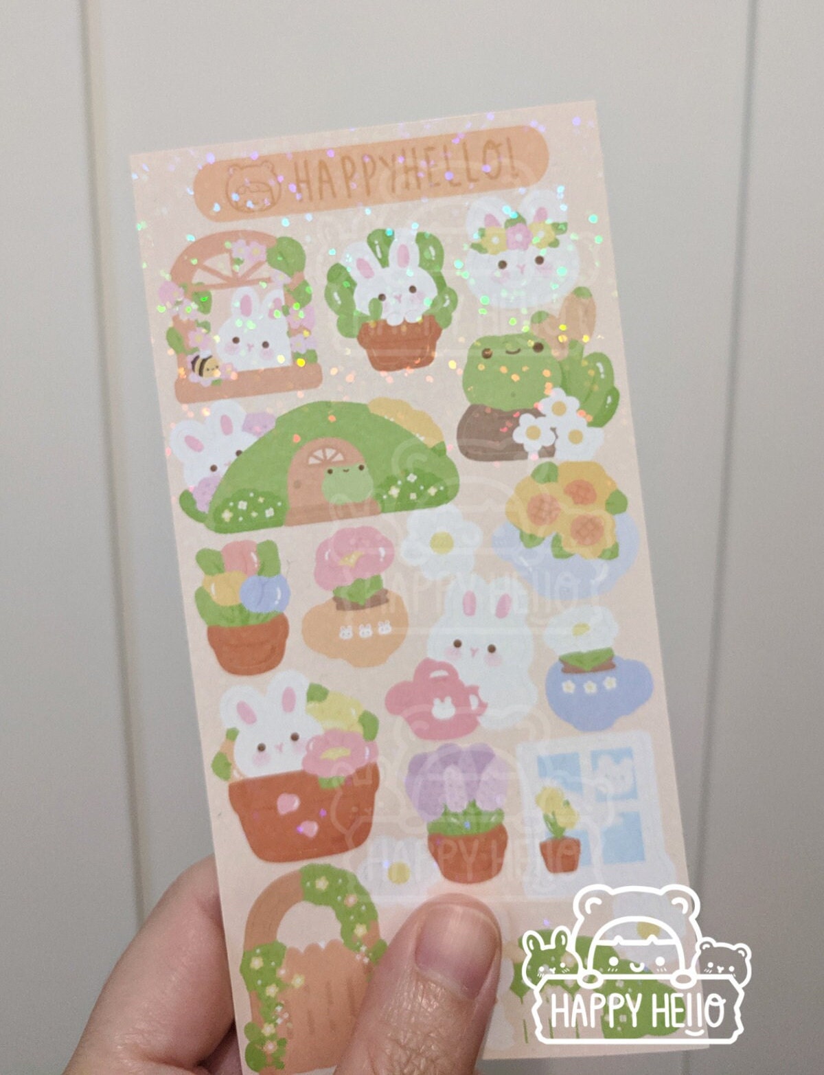 TSUKI'S FLOWER GARDEN STICKER SHEET