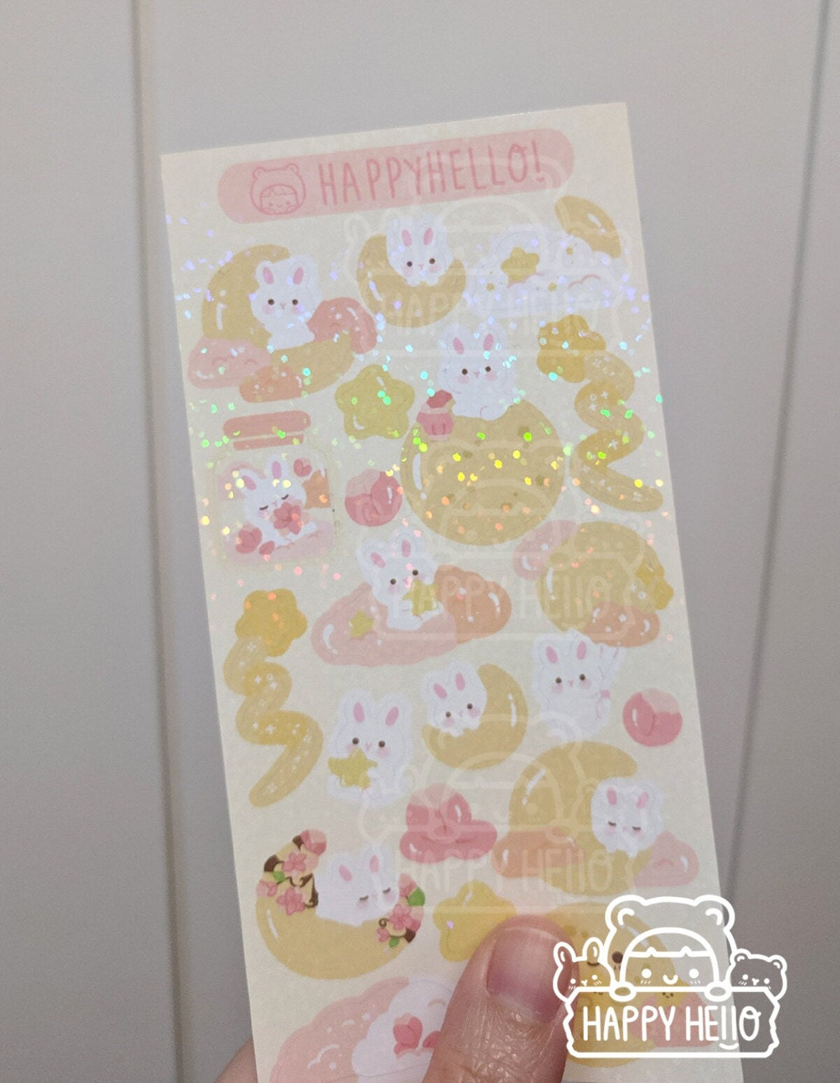 TSUKI THE MOON BUNNY STICKER SHEET