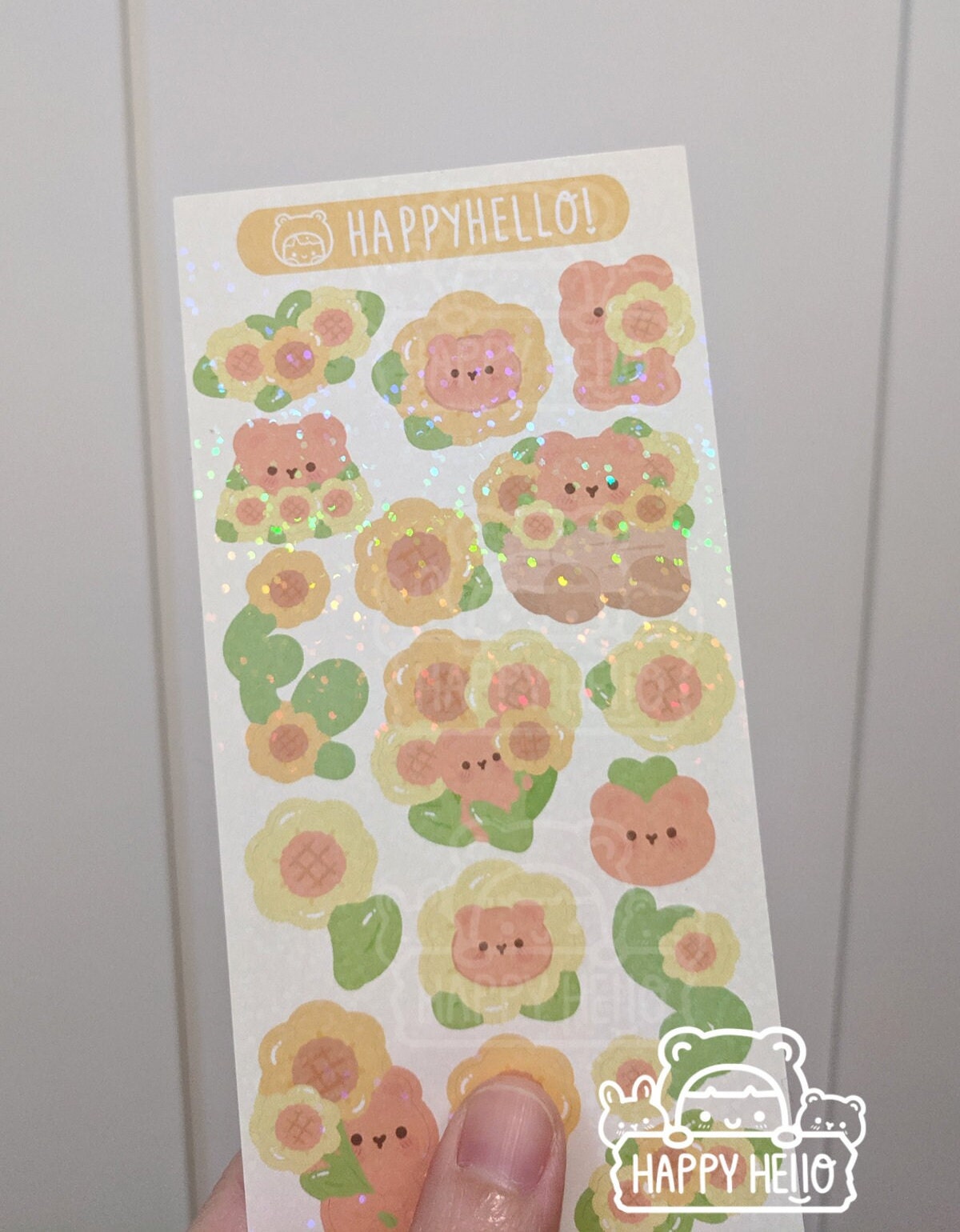 HOSHI'S SUNFLOWER GARDEN STICKER SHEET