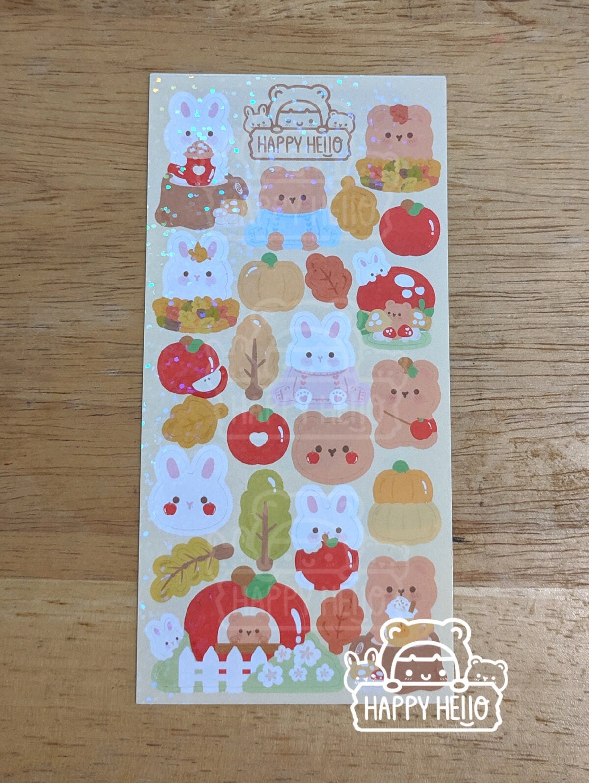 HELLO FALL! STICKER SHEET