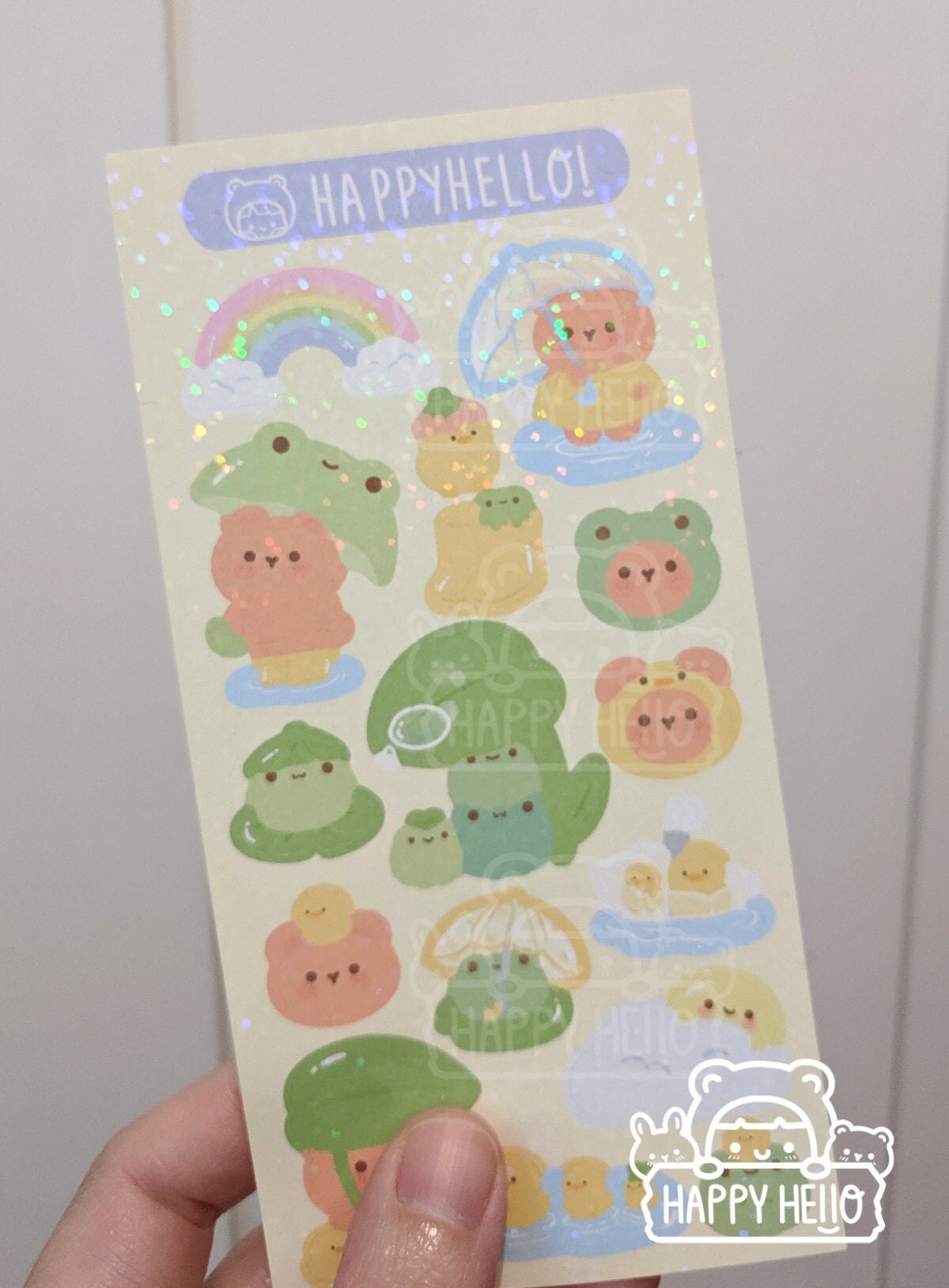RAINY DAYS WITH HOSHI STICKER SHEET