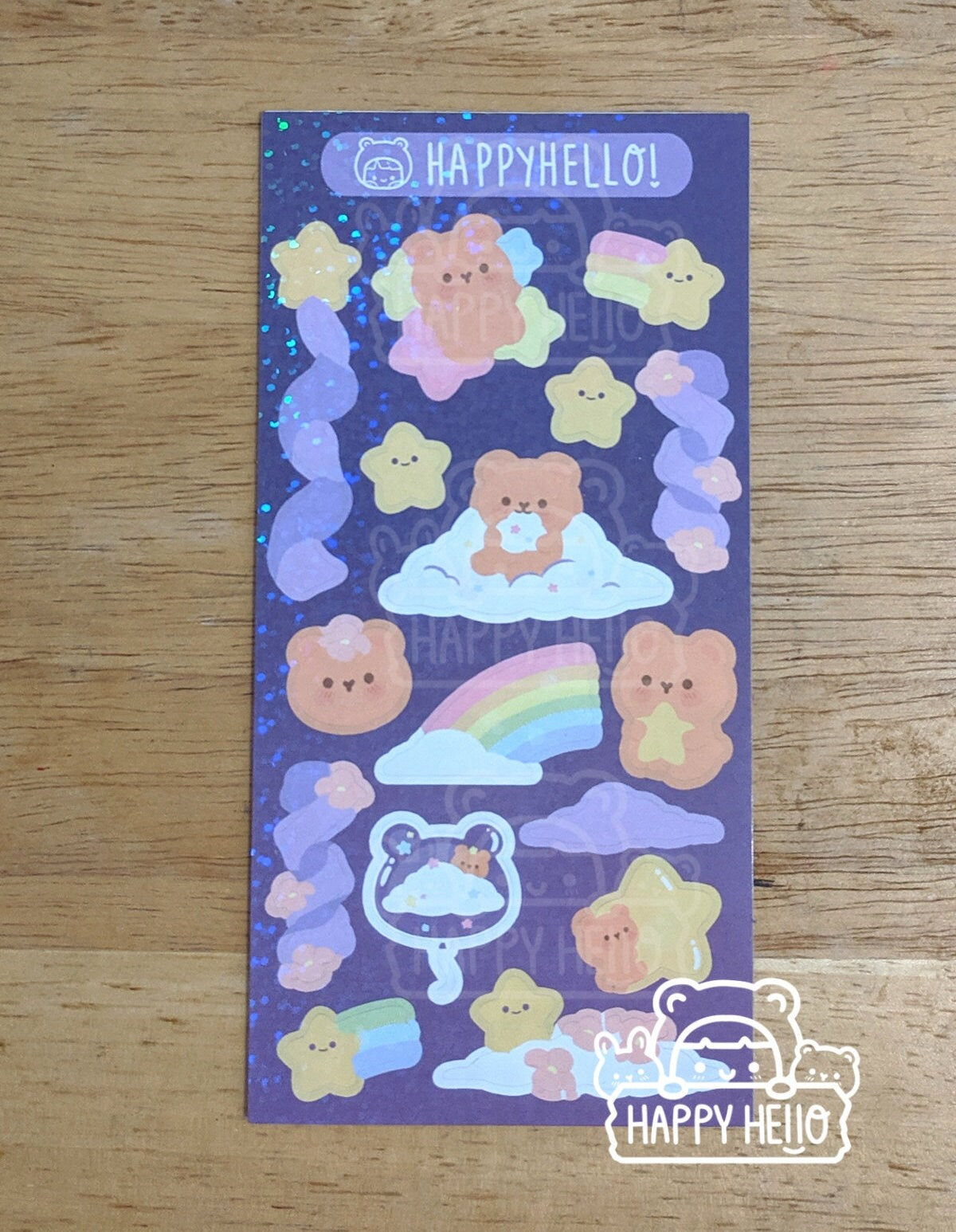 PASTEL SKY STICKER SHEET