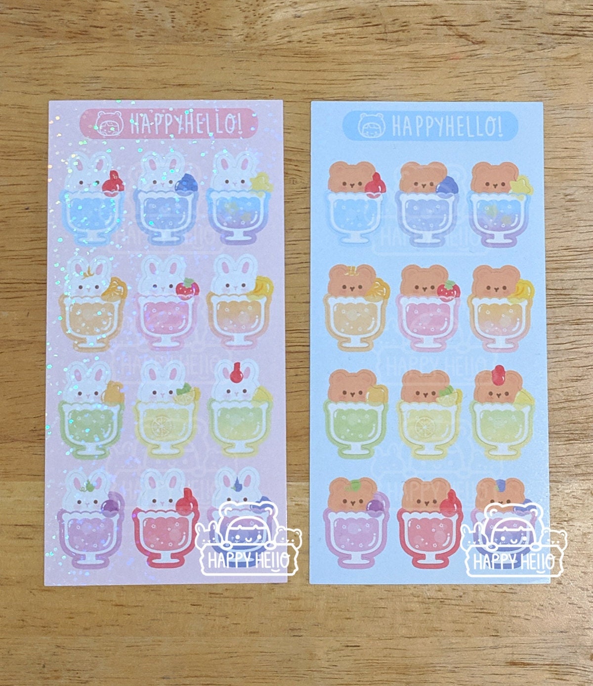 PASTEL SODAS STICKER SHEET