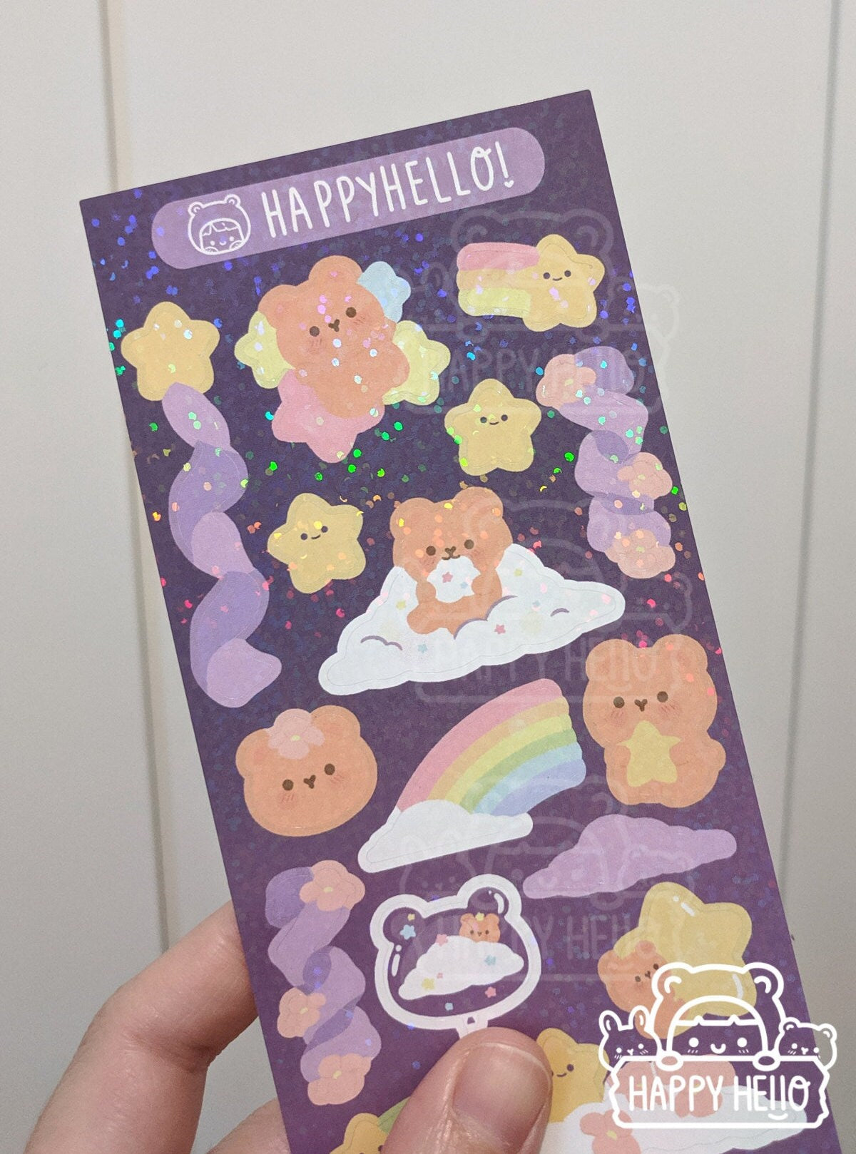 PASTEL SKY STICKER SHEET