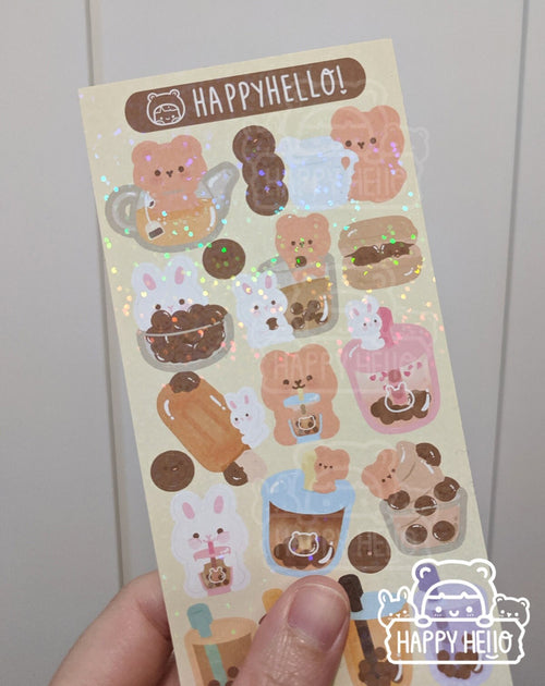 BOBA TIME! STICKER SHEET