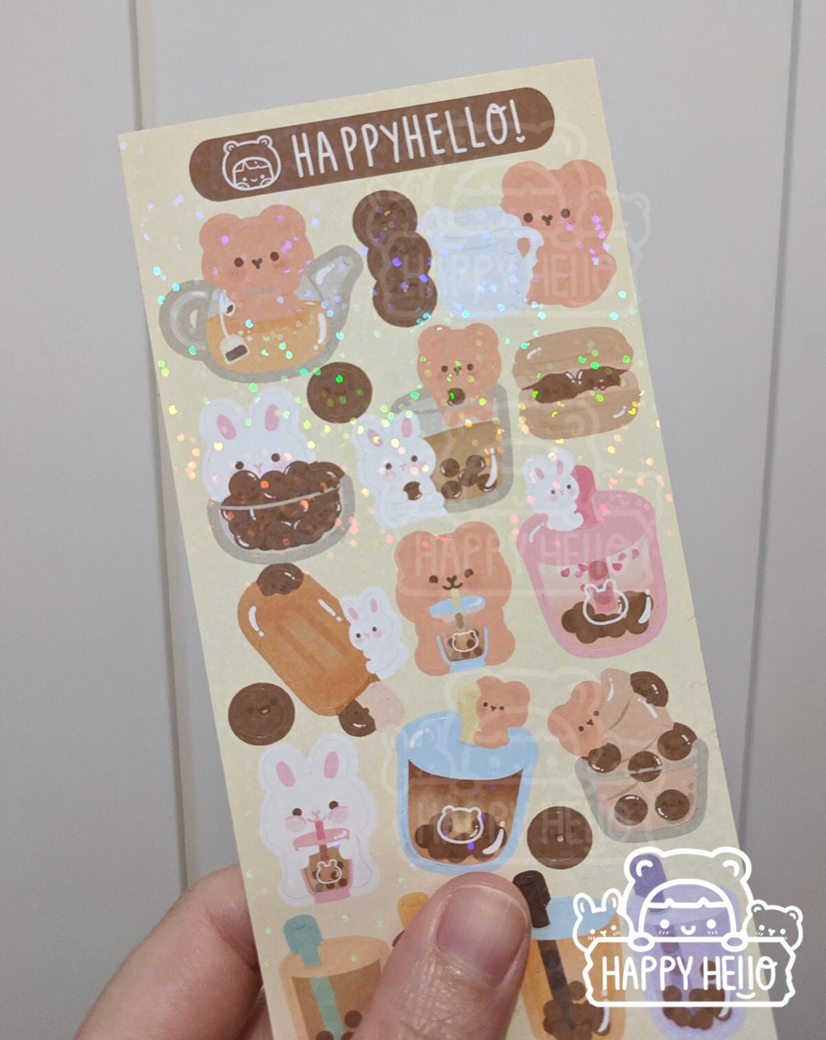 BOBA TIME! STICKER SHEET