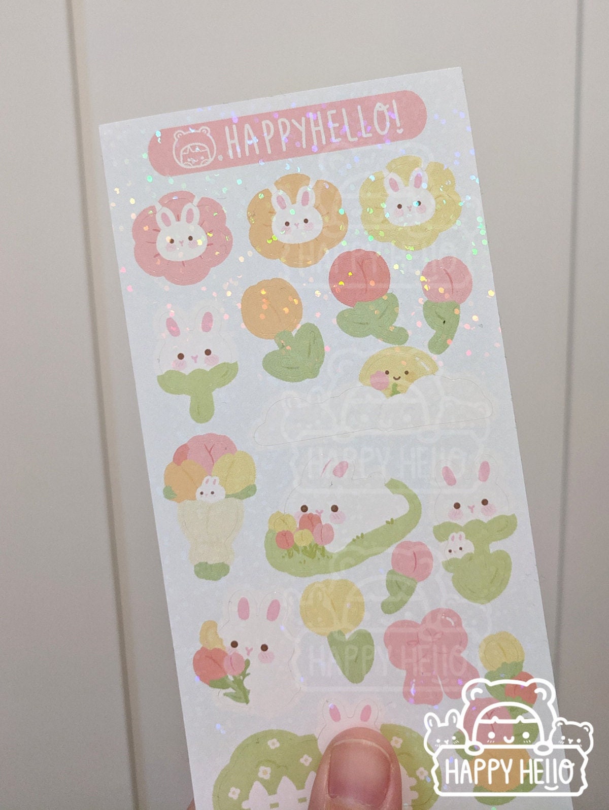 TSUKI'S TULIP GARDEN STICKER SHEET